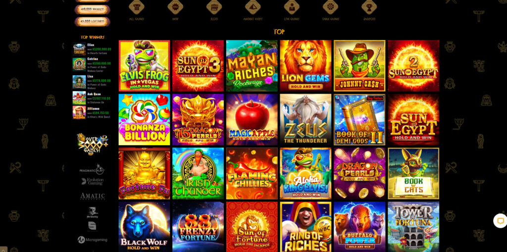 Cleopatra Casino slots
