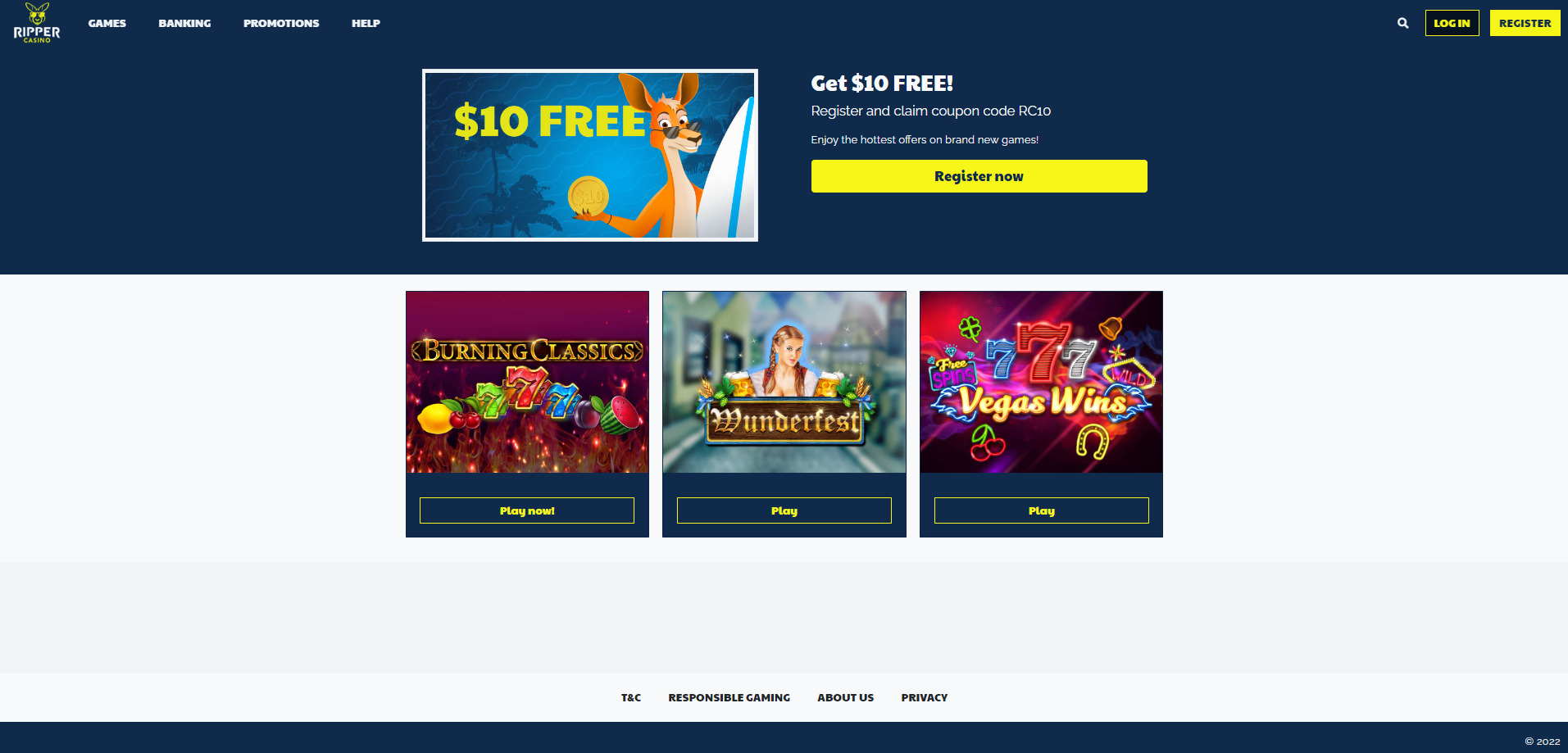 Ripper Casino free chips